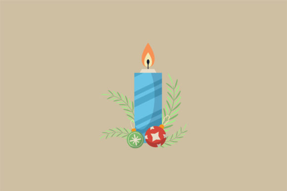 Christmas Day Candle Decorations-07