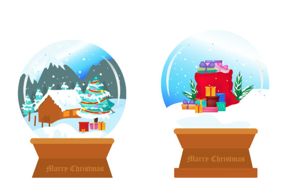 Christmas Globe Vector