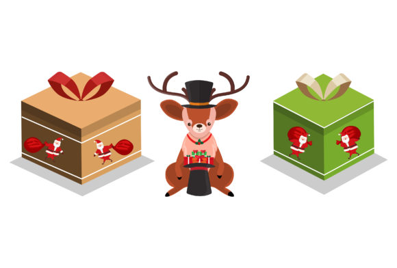 Christmas Illustration for Editorial & Web Design