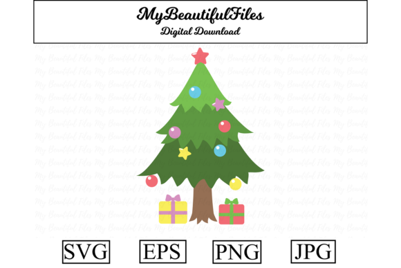Christmas Tree Clipart for Digital Creators
