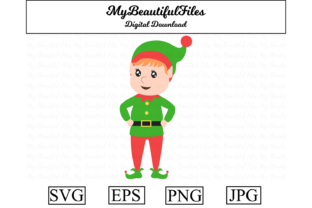 Elf Christmas Illustrations: A Festive Design Asset