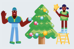 Winter Illustrations for Seasonal Content